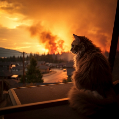 Feline Safety Tips for Portland's Wildfire Season